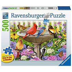 Foto van Ravensburger puzzel bij het vogelbadje