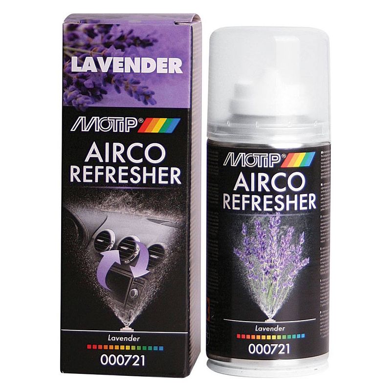Foto van Airco refresher motip 150ml lavender