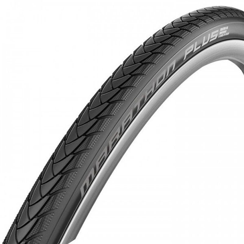 Foto van Schwalbe buitenband marathon plus rolstoel 24 x 1.00 (25-540) zwart