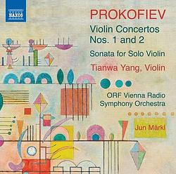 Foto van Prokofiev: violin concertos nos. 1 and 2 - sonata for solo vi - cd (0747313410774)