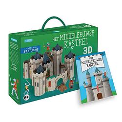 Foto van Rebo productions 3d-puzzel het middeleeuwse kasteel 89 stukjes
