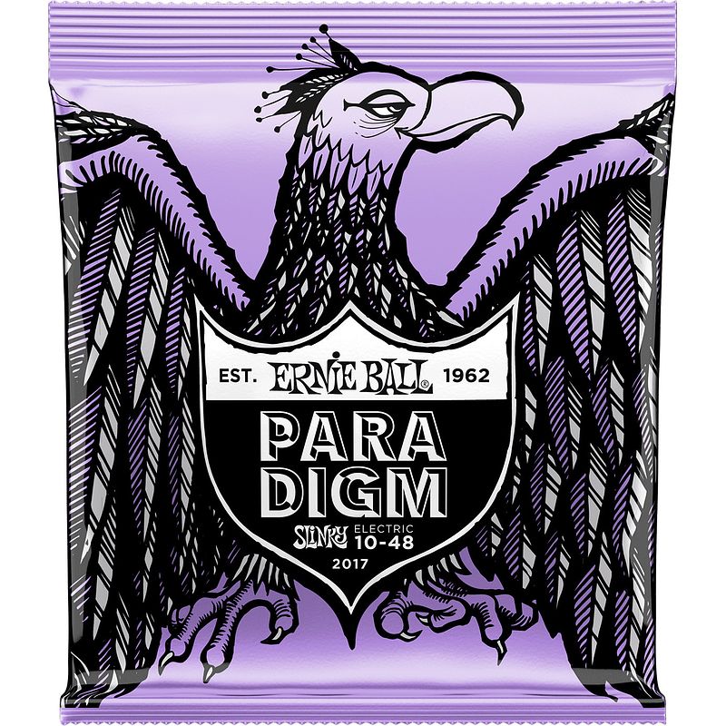 Foto van Ernie ball 2017 paradigm ultra slinky 010-048 snarenset voor elektrische gitaar