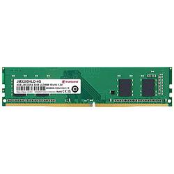 Foto van Transcend jetram werkgeheugenmodule voor pc ddr4 4 gb 1 x 4 gb 3200 mhz 288-pins dimm cl22 jm3200hld-4g