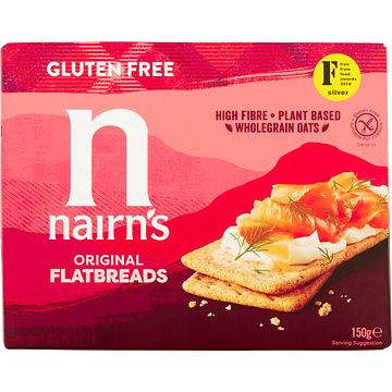 Foto van Nairn'ss gluten free original flatbreads 150g bij jumbo