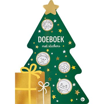 Foto van Doeboek kerst met stickers 4+ jaar bij jumbo