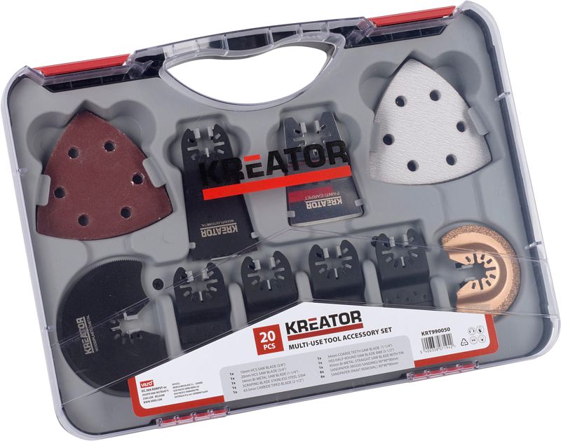 Foto van Kreator krt990050 multitool accessoireset