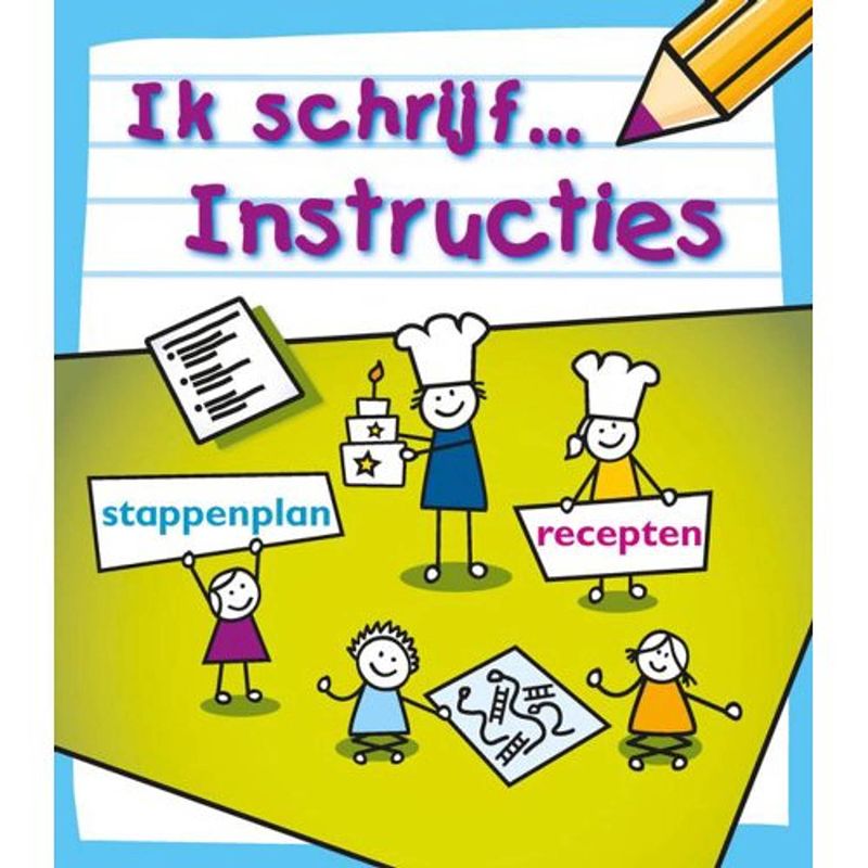 Foto van Instructies - ik schrijf...