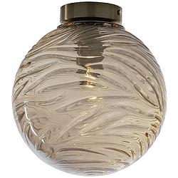 Foto van Eco-light i-nereide-g-pl25 ch nereide plafondlamp e27 60 w champagne, chroom