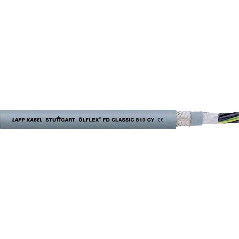 Foto van Lapp 26220-1 geleiderkettingkabel ölflex® fd classic 810 cy 3 g 0.75 mm² grijs per meter