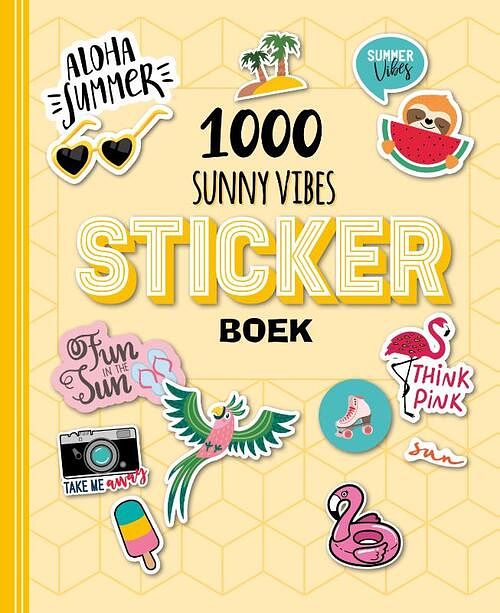 Foto van Stickerboek - 1000 sunny vibes - overig (8712048324742)