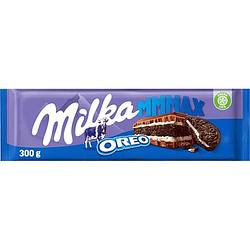 Foto van Milka mmmax chocolade reep oreo 300g bij jumbo