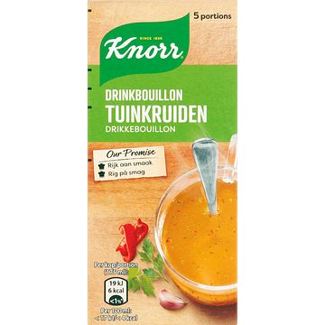 Foto van Knorr drinkbouillon tuinkruiden 120g bij jumbo