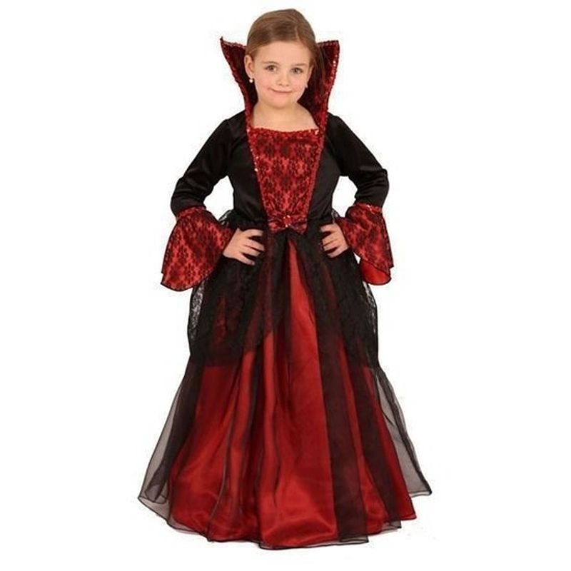 Foto van Halloween - halloween prinsessen jurk voor kinderen 152 - carnavalsjurken