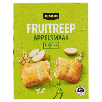 Foto van Jumbo fruitreep appelsmaak 6 stuks