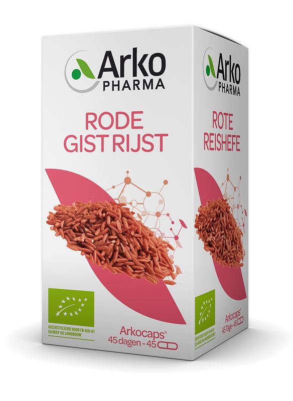 Foto van Arkocaps rode gist rijst capsules