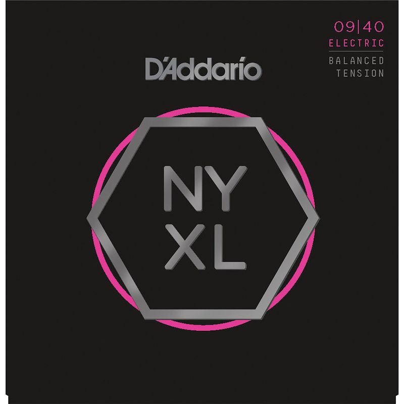 Foto van D'saddario nyxl0940bt balanced tension super light 09-40