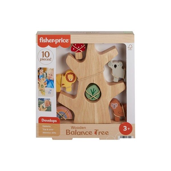 Foto van Fisher price hout balans boom