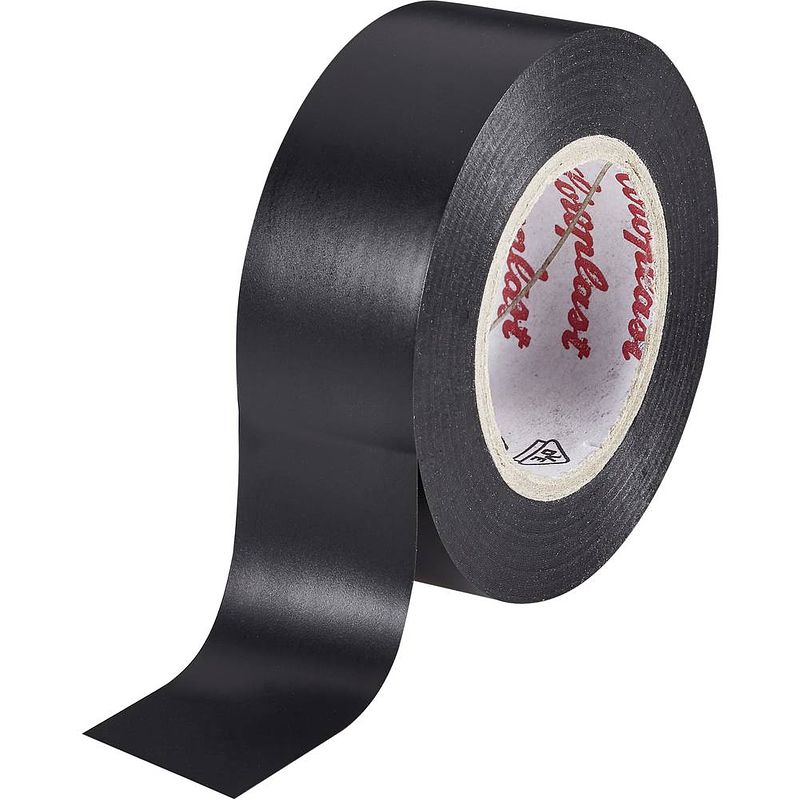 Foto van Coroplast 302 302-25-bk isolatietape zwart (l x b) 25 m x 15 mm 1 stuk(s)