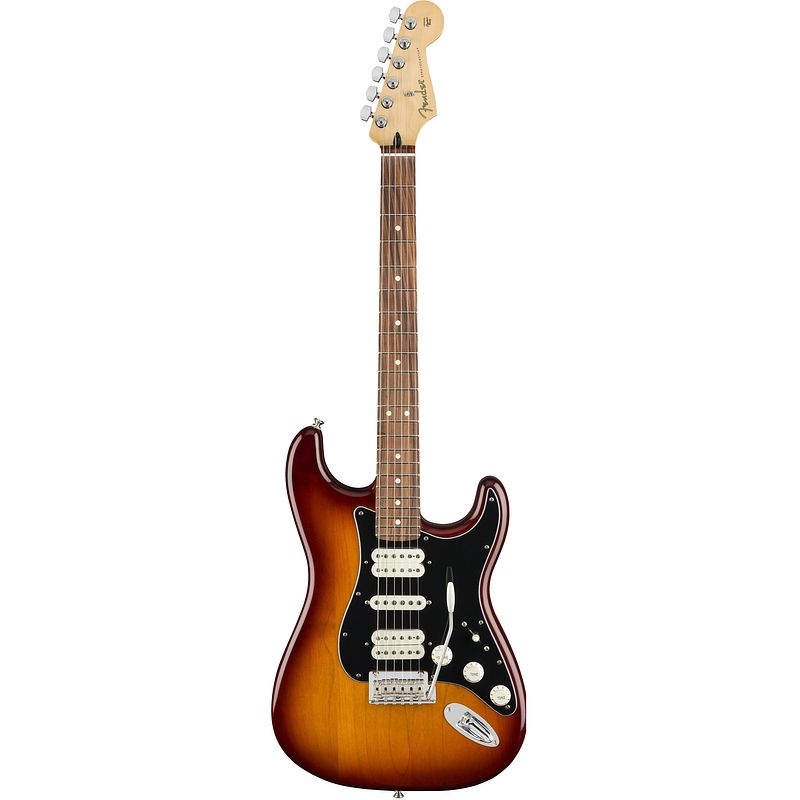 Foto van Fender player stratocaster hsh tobacco sunburst pf