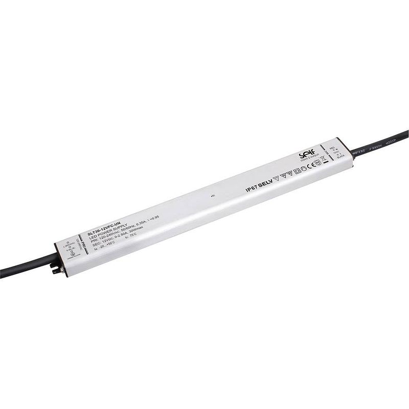 Foto van Self electronics slt30-24vfc-un led-driver constante spanning 30 w 0 - 1.25 a 24 v/dc montage op ontvlambare oppervlakken, niet dimbaar,