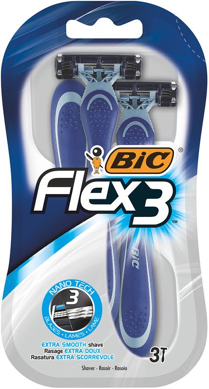 Foto van Bic flex 3 extra smooth - scheermesjes