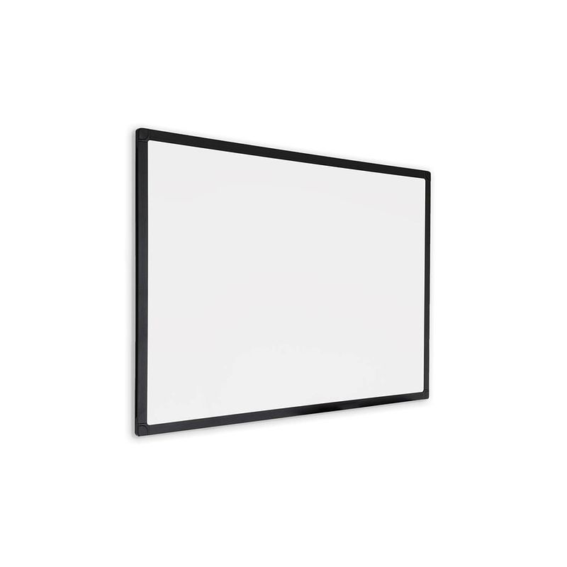 Foto van Whiteboard met zwart frame - magnetisch - 45x60 cm
