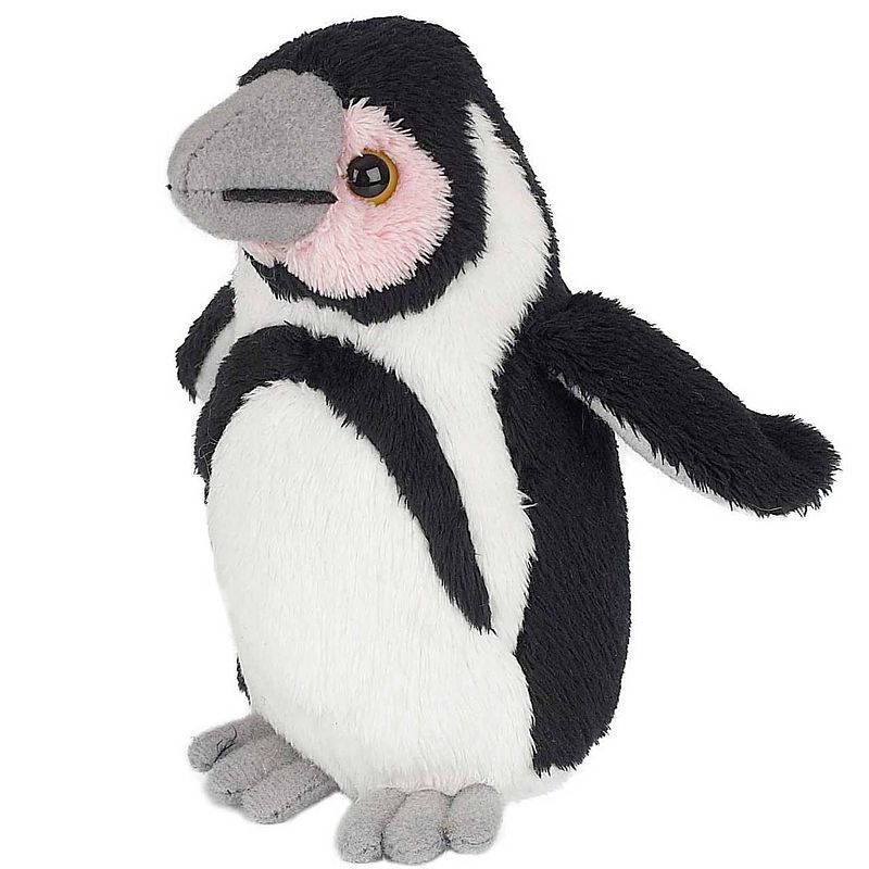 Foto van Pluche knuffel dieren humboldt pinguin van 15 cm - knuffel zeedieren