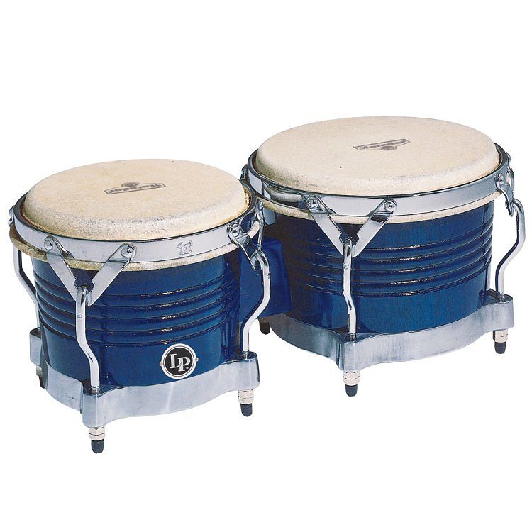 Foto van Latin percussion m201-blwc lp matador houten bongos