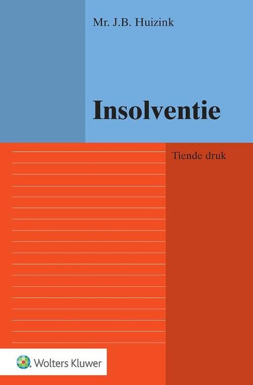 Foto van Insolventie - j.b. huizink - paperback (9789013161106)