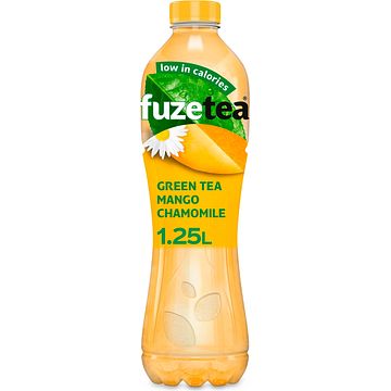 Foto van Fuze tea green tea mango chamomile 1, 25l bij jumbo
