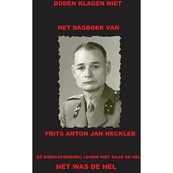 Foto van Het dagboek van frits anton jan heckler