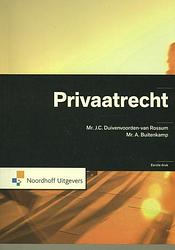 Foto van Privaatrecht - a. buitenkamp, j.c. duivenvoorden- van rossum - paperback (9789001830199)