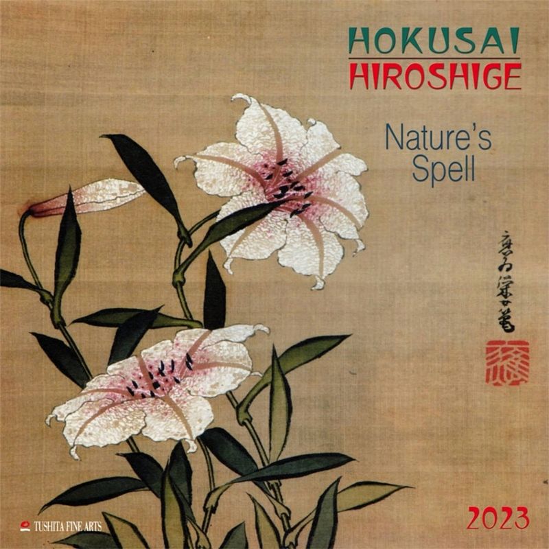 Foto van Hokusai/hiroshige - nature kalender 2023