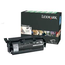 Foto van Lexmark tonercartridge zwart return program - 25000 pagina's - t650h11e