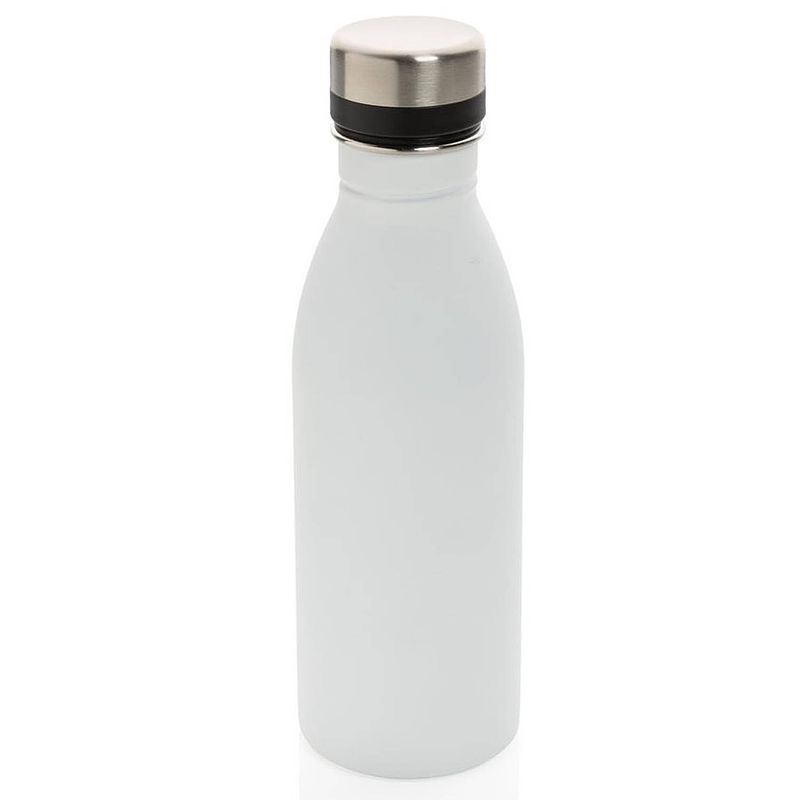 Foto van Xd collection drinfkles deluxe 500 ml rvs wit/zilver