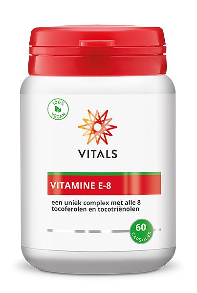 Foto van Vitals vitamine e-8 softgels