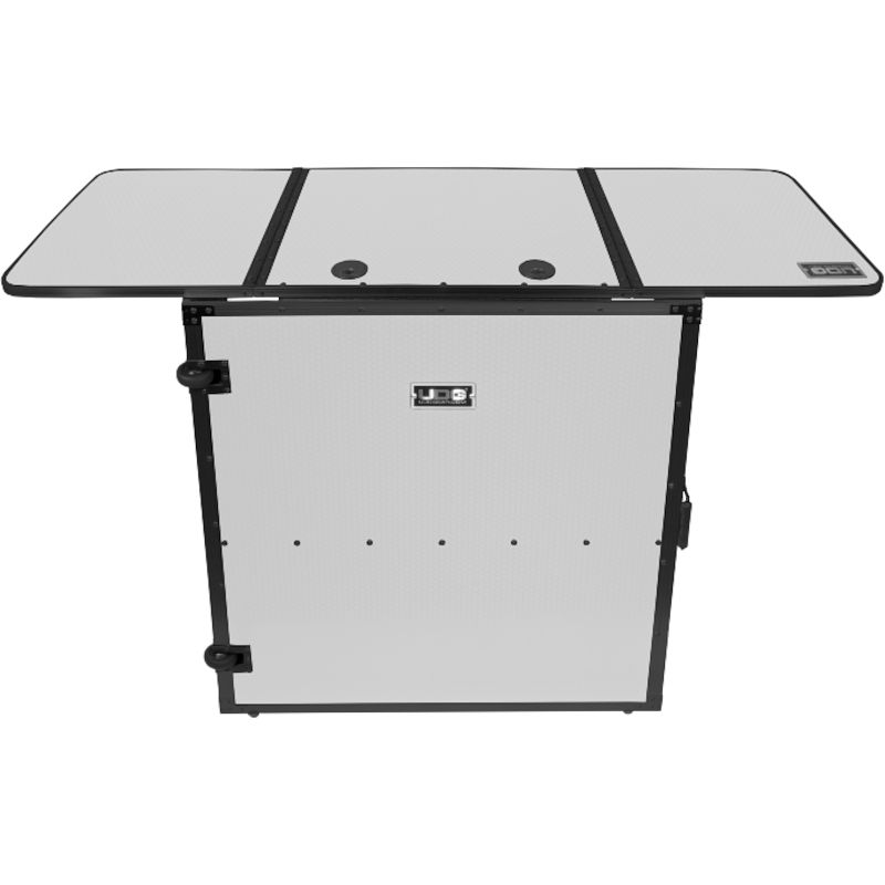 Foto van Udg ultimate fold out dj table white mk2 plus (w)