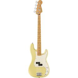 Foto van Fender player ii precision bass mn hialeah yellow elektrische basgitaar