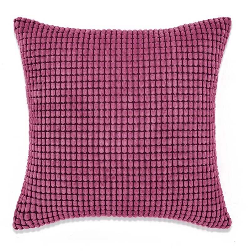 Foto van Infiori sierkussenset 45x45 cm velours roze 2-delig