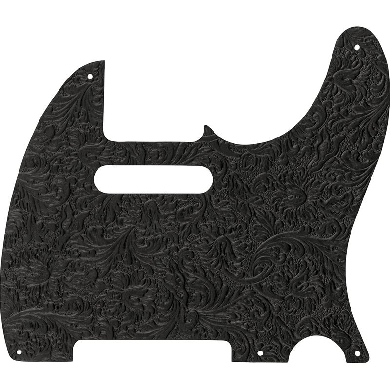 Foto van Fender waylon jennings leather pickguard black