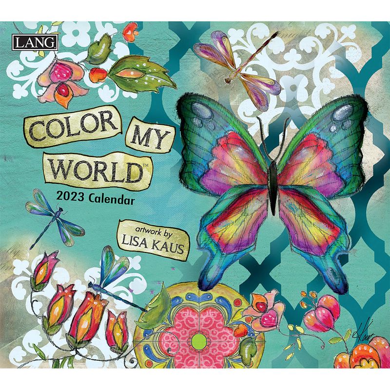 Foto van Color my world kalender 2023