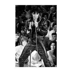 Foto van Pyramid elvis presley 68 comeback special kunstdruk 40x50cm