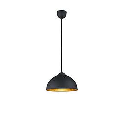 Foto van Moderne hanglamp jimmy - metaal - zwart
