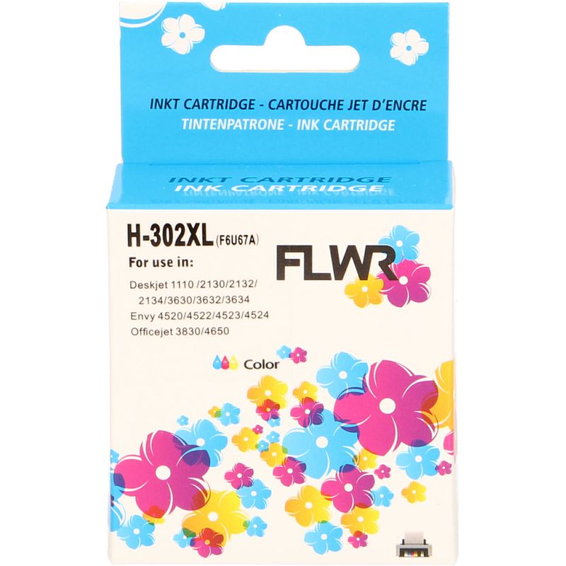 Foto van Flwr hp 302xl kleur cartridge