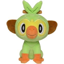 Foto van Pokémon knuffel grookey junior 20 cm pluche groen