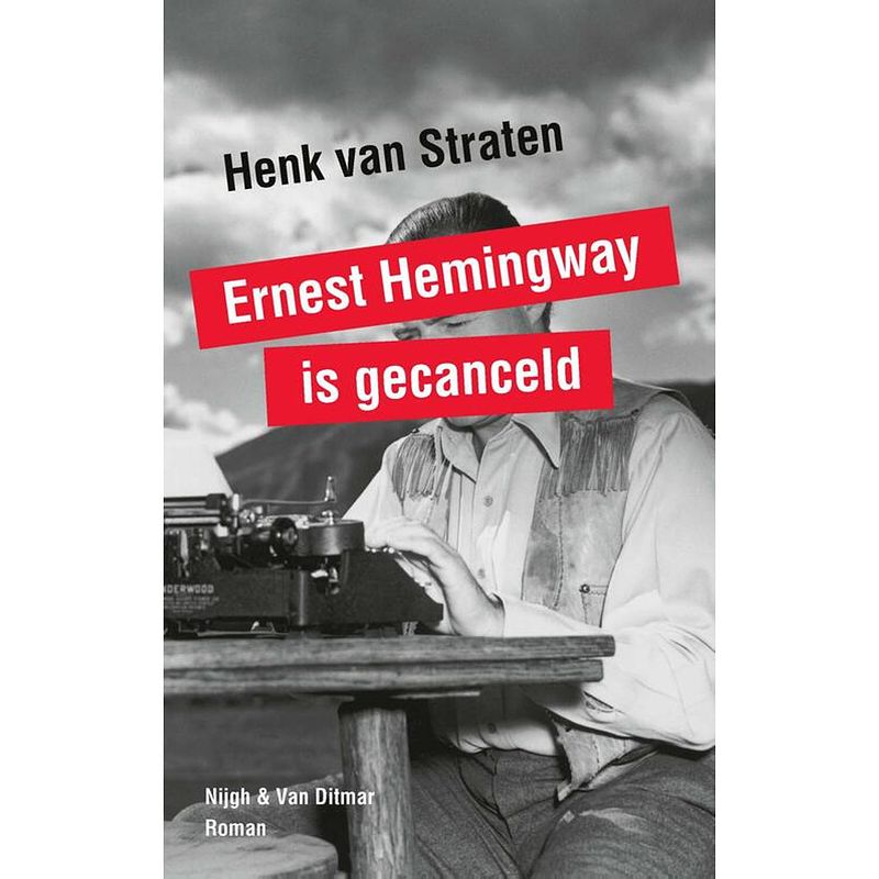 Foto van Ernest hemingway is gecanceld