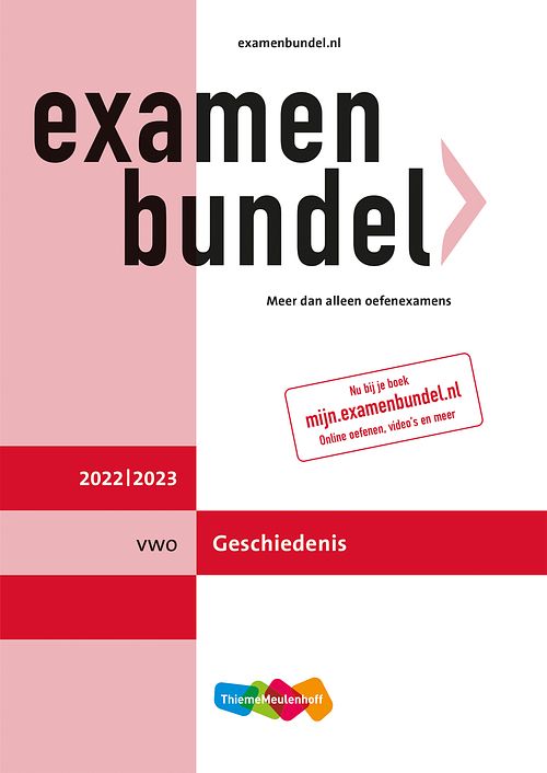 Foto van Examenbundel vwo geschiedenis 2022/2023 - m.m.p.c. bolink - paperback (9789006639773)