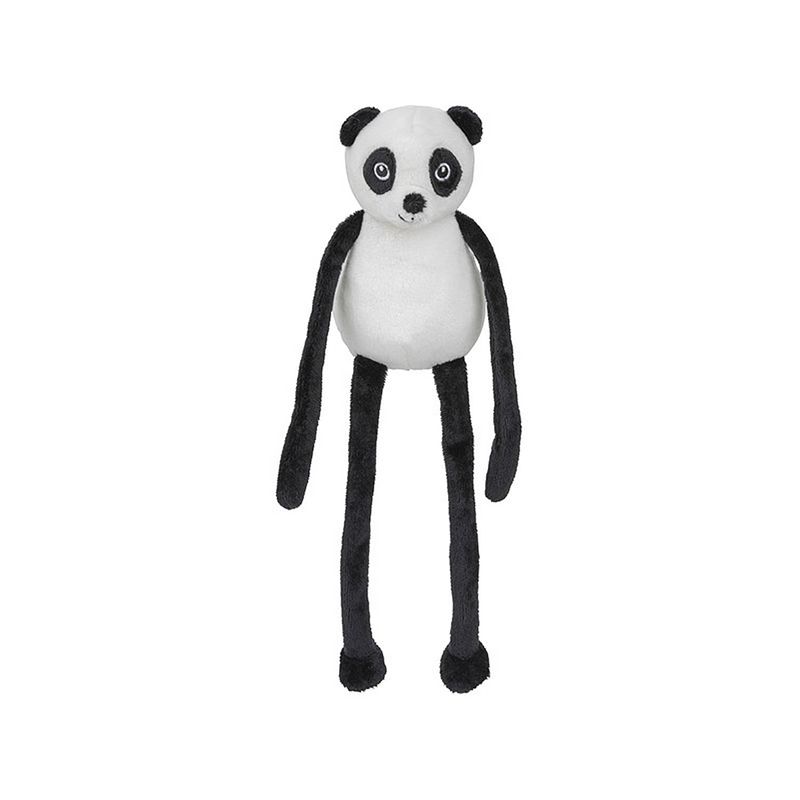 Foto van Pluche dieren knuffels panda beer van 33 cm - knuffeldier