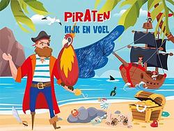 Foto van Kijk en voel - piraten - hardcover (9789463548151)