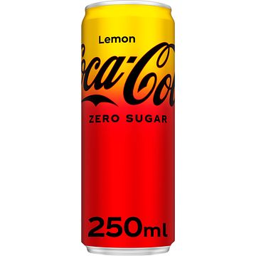 Foto van Cocacola zero sugar lemon 250ml bij jumbo